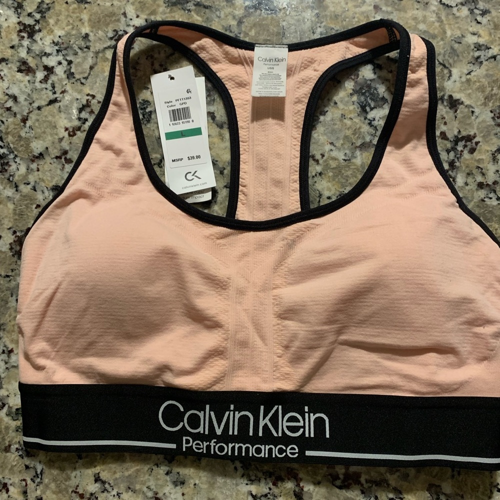 Calvin Klein Sports Bra NWOT
